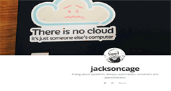Desktop Screenshot of jacksoncage.se